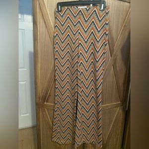 Urban Outfitters Flare Pull-On Pants elastic waist, 30” inseam 10” R 10” LO